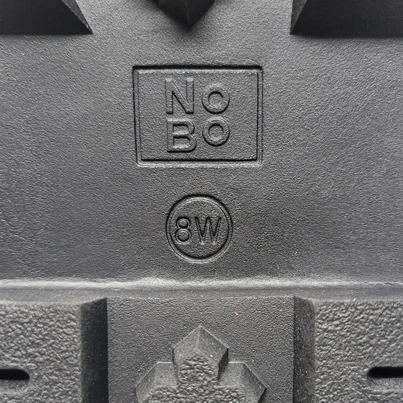 Black Platform Combat Boots 8Wide - Picture 11 of 11